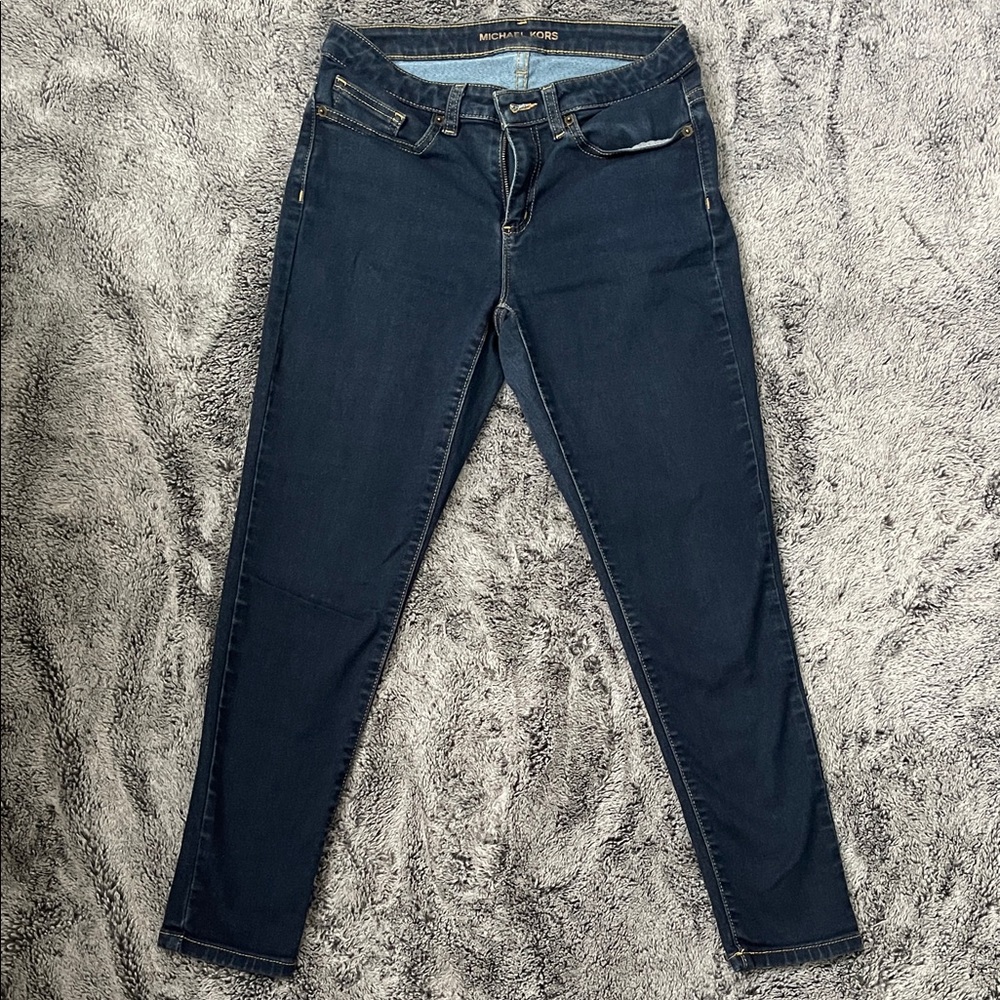 Michael Kors Women's Navy Skinny Jeans